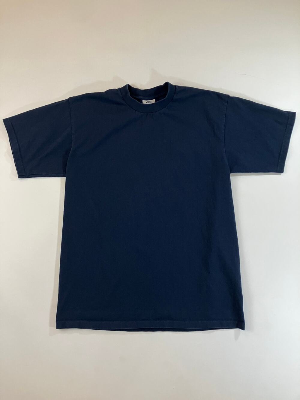 Pro Club Heavyweight T Shirt Large Tall Navy Blue LT Blank Cotton USA Fabric